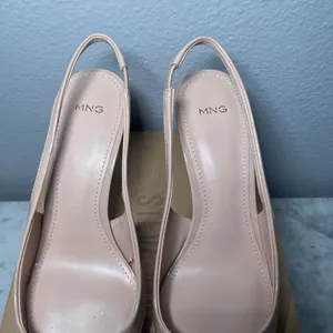 Mango Elegant Pink Slingback Heels thumbnail 2