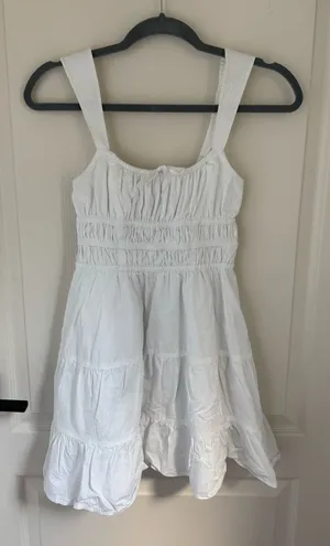 Aritzia Sunday Best Martine Poplin Dress in White thumbnail 1