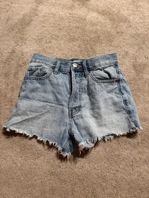 PacSun Vintage High Rise Denim Shorts – Size 23 thumbnail 2