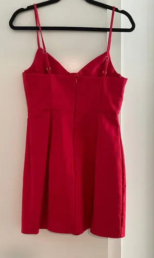 Princess Polly Novella Red Mini Dress thumbnail 3