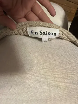 En Saison knit top Tan thumbnail 4