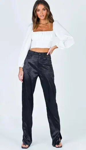 Princess Polly Ariah Long Sleeve Top White thumbnail 6