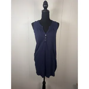Lilly Pulitzer Essie Dress Womens Small Blue Pink Sleeveless Shift Sea Life‎ thumbnail 2