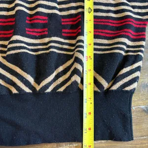 Pendleton Portland Collection Merino Wool Top Blouse Sweater Short Sleeve S Flaw thumbnail 8
