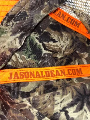 Jason Aldean Mens Camo Mesh Snapback Embroidered JA Logo Trucker Hat Cap thumbnail 9