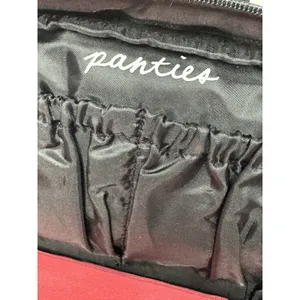Victoria’s Secret Travel Case Pink Black Stripe Sexy Little Things NWT Gift thumbnail 12