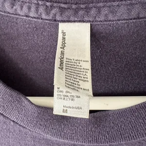 American Apparel Purple T-Shirt Size M thumbnail 4