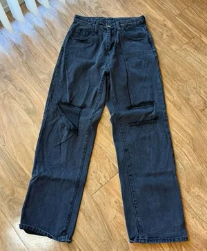 Distressed Black Jeans Size 10 thumbnail 1