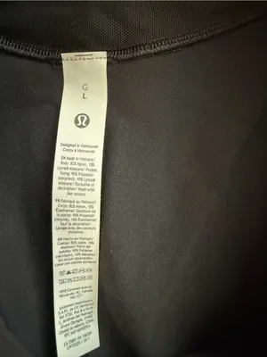 Lululemon Define Luon Micro Shorts size Large black NWT thumbnail 9