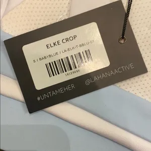 Elke Crop Baby Blue thumbnail 4