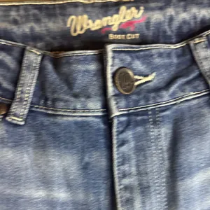 Wrangler Western Dark Blue Bootcut Denim Jeans with Embroidery thumbnail 5
