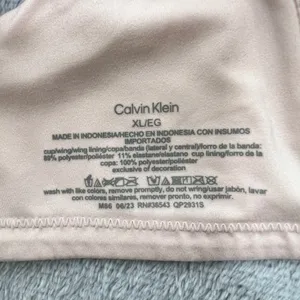 Calvin Klein Wireless T-Shirt Bra Full‎ Coverage Everyday Comfort XL thumbnail 4