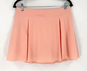 Nike Dri-FIT Skort‎ Women Large Pink Pleated Golf Tennis Pickleball Athleisure thumbnail 1