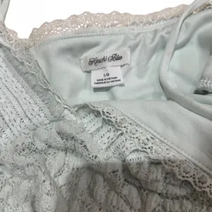 Kimchi Blue Light Mint Green Lace Cami Top thumbnail 6
