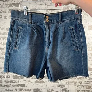 American Eagle | women mom short denim thumbnail 1
