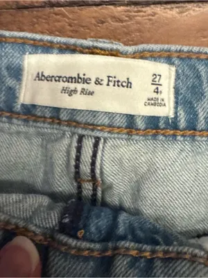 ABERCROMBIE Denim Midi Skirt thumbnail 6
