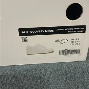 Alo Recovery Mode Casual Cushioned Lace Up Shoes Sneakers Natural White Gum 7 thumbnail 15