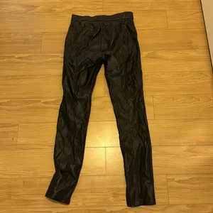 Zara Faux Leather Pants thumbnail 4