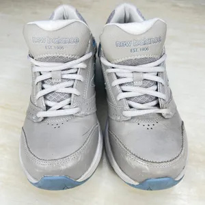 New Balance 928v3 Womens 7.5 Grey Leather Walking Shoes WW928GR3 thumbnail 3