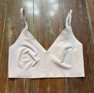 True and Co True Body Triangle Bralette Small Blush thumbnail 1