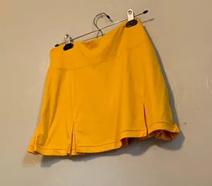 Nike Yellow Tennis Skirt thumbnail 4