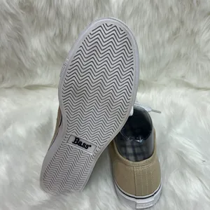 Bass Tan and White Canvas Sneakers‎ Casual Lace Up Sneakers Size 8.5 A19 thumbnail 8