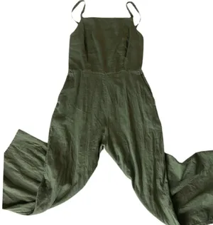 Old Navy linen/rayon blend jumpsuit thumbnail 2
