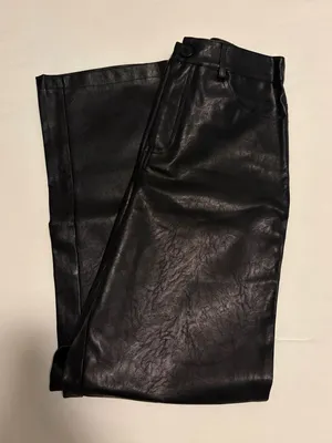 Caraluna black leather pants thumbnail 1