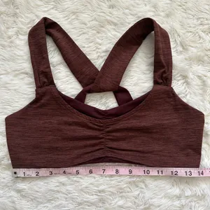 FP Movement Sports Bra Zen Again Bra Crisscross Back Brown M thumbnail 11