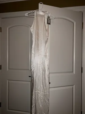 Meshk Claire satin dress thumbnail 7