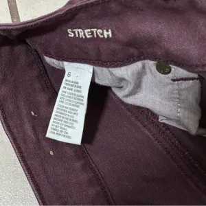 American Eagle Women‎ Purple Cut Off Distressed Shorts Stretch Size 6. thumbnail 5