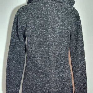 Fabletics Black Yukon Dress Size Small Black Knit Mini Dress with Hoodie thumbnail 6