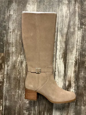 Koolaburra Knee High Suede Boots in Taupe Size 9 thumbnail 9