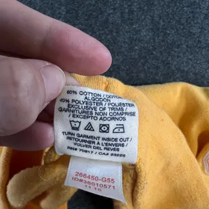 Victorias Secret PINK Sweatpants Orange Yellow Graphic Joggers Large Y2K Style‎ thumbnail 4