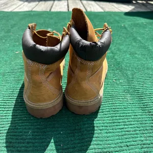 Timberland 6 Inch Premium Waterproof Boot 'Wheat' Nubuck Men’s 7 Women’s Size 8.5 thumbnail 5