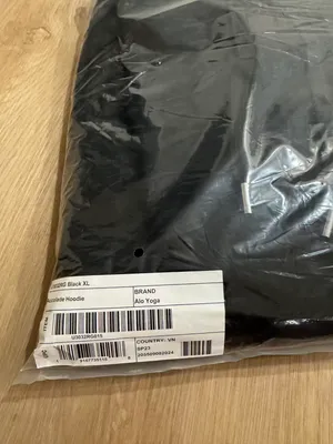 Alo Yoga Black Zip-Up Hoodie XL thumbnail 7