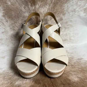 Franco Sarto Leather L-Shiver Platform‎ Sandal Size 9 B45 thumbnail 4