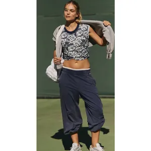NWT RARE FREE PEOPLE | FP Movement Printed Crossover Set L‎ thumbnail 9