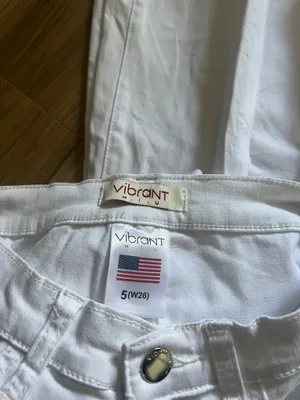White Flare jeans Size 5 thumbnail 2