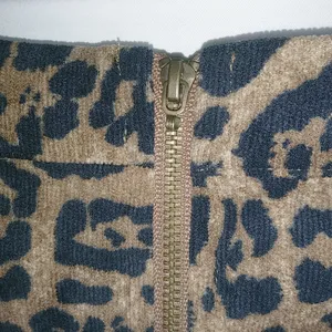 Sadie & Sage S Mob Wife Leopard Zip Front Mini Skirt thumbnail 9