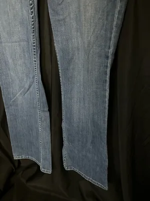 Michael Kors Classic Women's Mid-Rise Bootcut Jeans in Medium Blue SZ 12 thumbnail 6