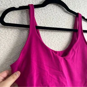 Lululemon‎ Women’s Align Tank Ripened Raspberry Bright Pink Purple Size 10 thumbnail 4