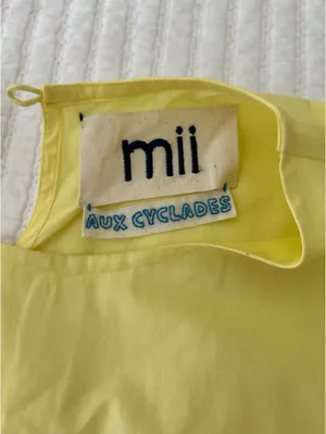 Mii Aux Cyclades Yellow Dress thumbnail 2