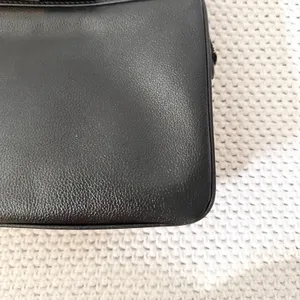 Kate Spade Black Leather Primrose Hill Zip Bow Darcy Leather Chain Shoulder Bag thumbnail 5