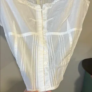 SKIMS White Fitted Bustier Camisole thumbnail 10