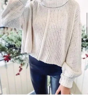free People be yours cowl neck turtleneck sweater thumbnail 7