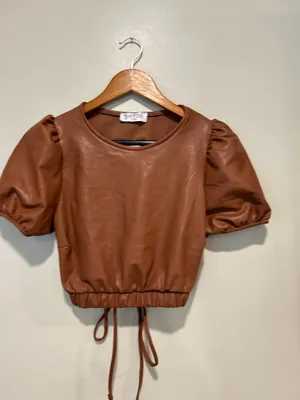 Perfect fall top Brown thumbnail 4