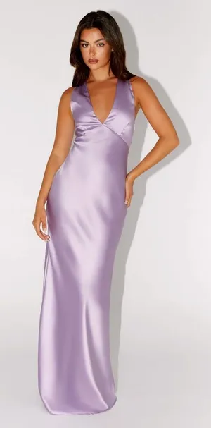 NWT Peppermayo Exclusive Brody Maxi Dress - Lilac - 18 / 3XL thumbnail 1