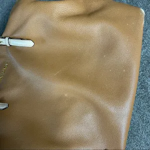 Michael Kors Zip Top Leather Tote Bag thumbnail 9