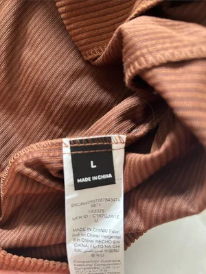 SHEIN Brown Button-Front Belted Midi Dress thumbnail 2